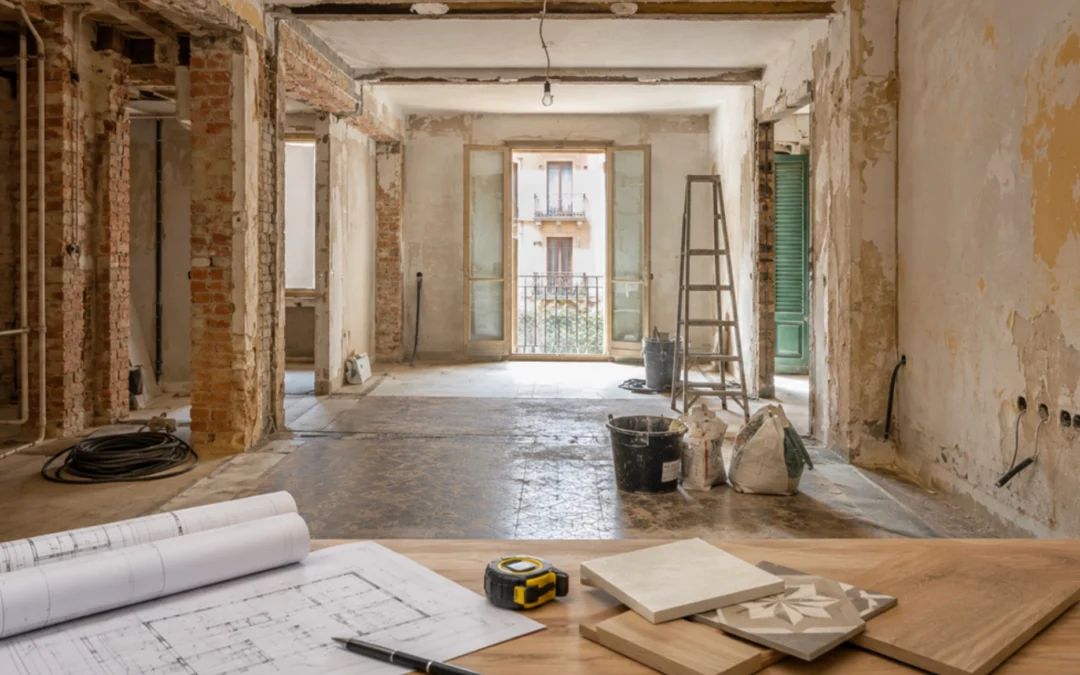 Cuánto cuesta reformar un piso antiguo en Barcelona